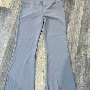 Elegant Women's Gray Flare Pants